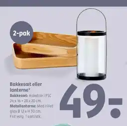 Coop 365 Bakkesæt eller lanterne tilbud