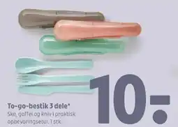 Coop 365 To-go-bestik 3 dele tilbud