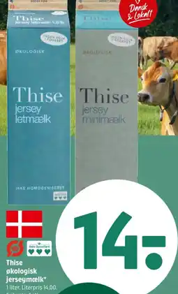 Coop 365 Thise Økologisk jerseymælk tilbud