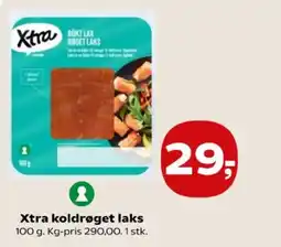 SuperBrugsen Xtra koldrøget laks tilbud