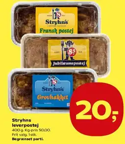 SuperBrugsen Stryhns leverpostej tilbud