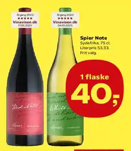SuperBrugsen Spier Note tilbud