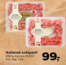 SuperBrugsen Italiensk antipasti tilbud