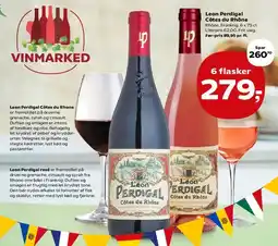 SuperBrugsen Léon Perdigal Côtes du Rhône tilbud
