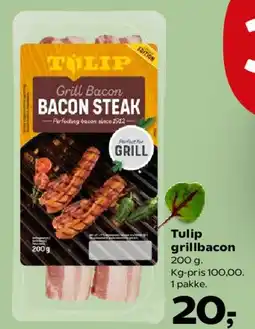 SuperBrugsen Tulip grillbacon / Bacon Steak tilbud