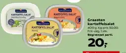 SuperBrugsen Græsten kartoffelsalat tilbud