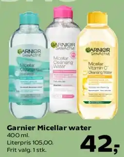 SuperBrugsen Garnier Micellar water tilbud