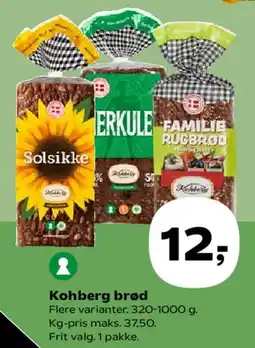Kvickly Kohberg brød tilbud