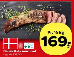 Kvickly Dansk Kalv mørbrad tilbud