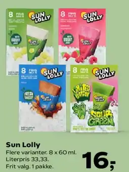 Kvickly Sun Lolly tilbud
