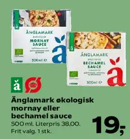 Kvickly Ånglamark økologisk mornay eller bechamel sauce tilbud