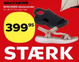 Kvickly SKECHERS damesandal tilbud