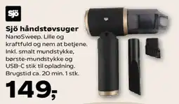 Kvickly Sjö håndstøvsuger (NanoSweep) tilbud
