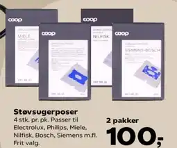 Kvickly Støvsugerposer tilbud