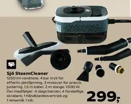 Kvickly Sjö SteamCleaner tilbud