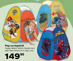 Kvickly Pop up legetelt tilbud
