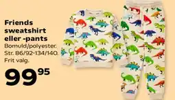Kvickly Friends sweatshirt eller -pants tilbud
