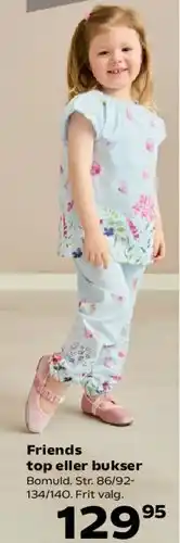 Kvickly Friends top og bukser tilbud