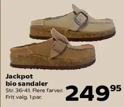 Kvickly Jackpot bio sandaler tilbud