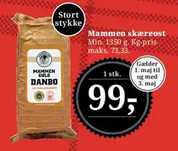 Dagli'Brugsen Mammen skæreost tilbud
