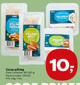 Kvickly Coop pålæg tilbud