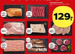 Kvickly Storkøbsmarked - udvalgte kødvarer tilbud