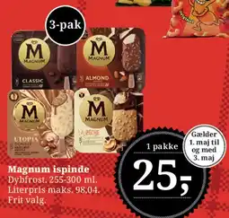 Dagli'Brugsen Magnum ispinde (3-pak) tilbud