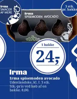Dagli'Brugsen Irma spisemoden avocado tilbud