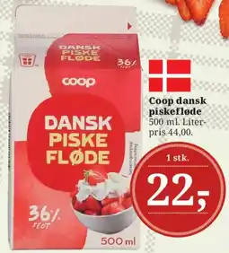 Dagli'Brugsen Dansk piskefløde tilbud