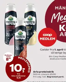 Dagli'Brugsen Arla proteindrik tilbud