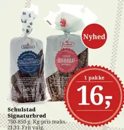 Dagli'Brugsen Schulstad Sigaturbrød tilbud