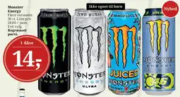 Dagli'Brugsen Monster Energy (1 dåse) tilbud
