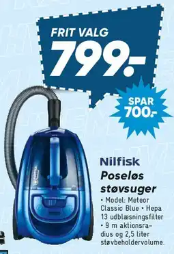 Bilka Nilfisk støvsugere (tilbudsområde) tilbud