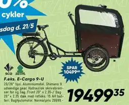 Bilka F.eks. E-Cargo 9-U tilbud