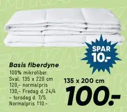 Bilka Basis fiberdyne tilbud