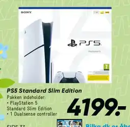 Bilka PS5 Standard Slim Edition tilbud
