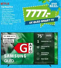 Bilka Samsung QLED 75 4K QLED Smart TV tilbud
