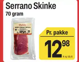 ABC Lavpris Serrano Skinke tilbud