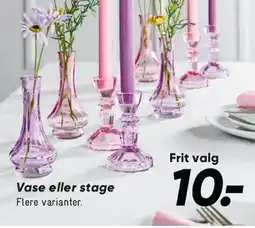 Bilka Vase eller stage tilbud