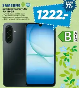 Bilka Samsung Galaxy A17 5G 128GB tilbud