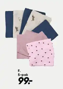 Bilka Stofbleer (5-pak) tilbud