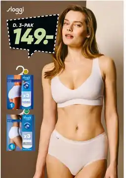 Bilka sloggi 3-pak tilbud