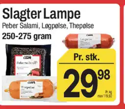 ABC Lavpris Slagter Lampe tilbud