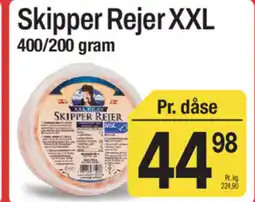 ABC Lavpris Skipper Rejer XXL tilbud