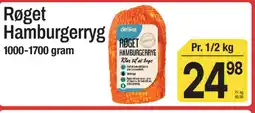 ABC Lavpris Røget Hamburgerryg tilbud