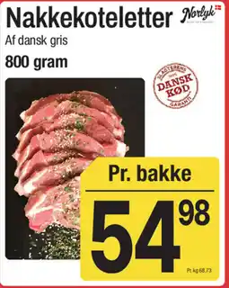 ABC Lavpris Nakkekoteletter tilbud