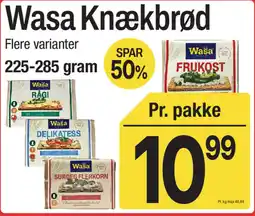 ABC Lavpris Wasa Knækbrød tilbud