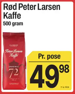 ABC Lavpris Rød Peter Larsen Kaffe tilbud