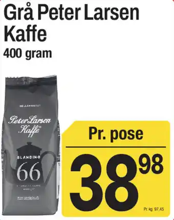 ABC Lavpris Grå Peter Larsen Kaffe tilbud