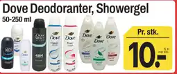 ABC Lavpris Dove Deodoranter, Showergel tilbud